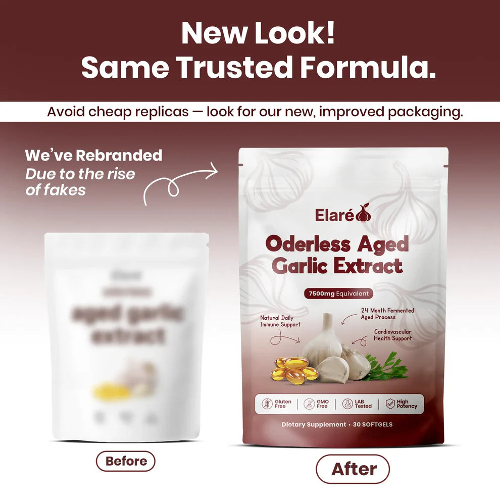 Aged Garlic Extract - 7500mg Odorless Softgels