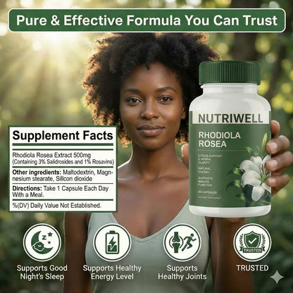 100% Pure Rhodiola Rosea